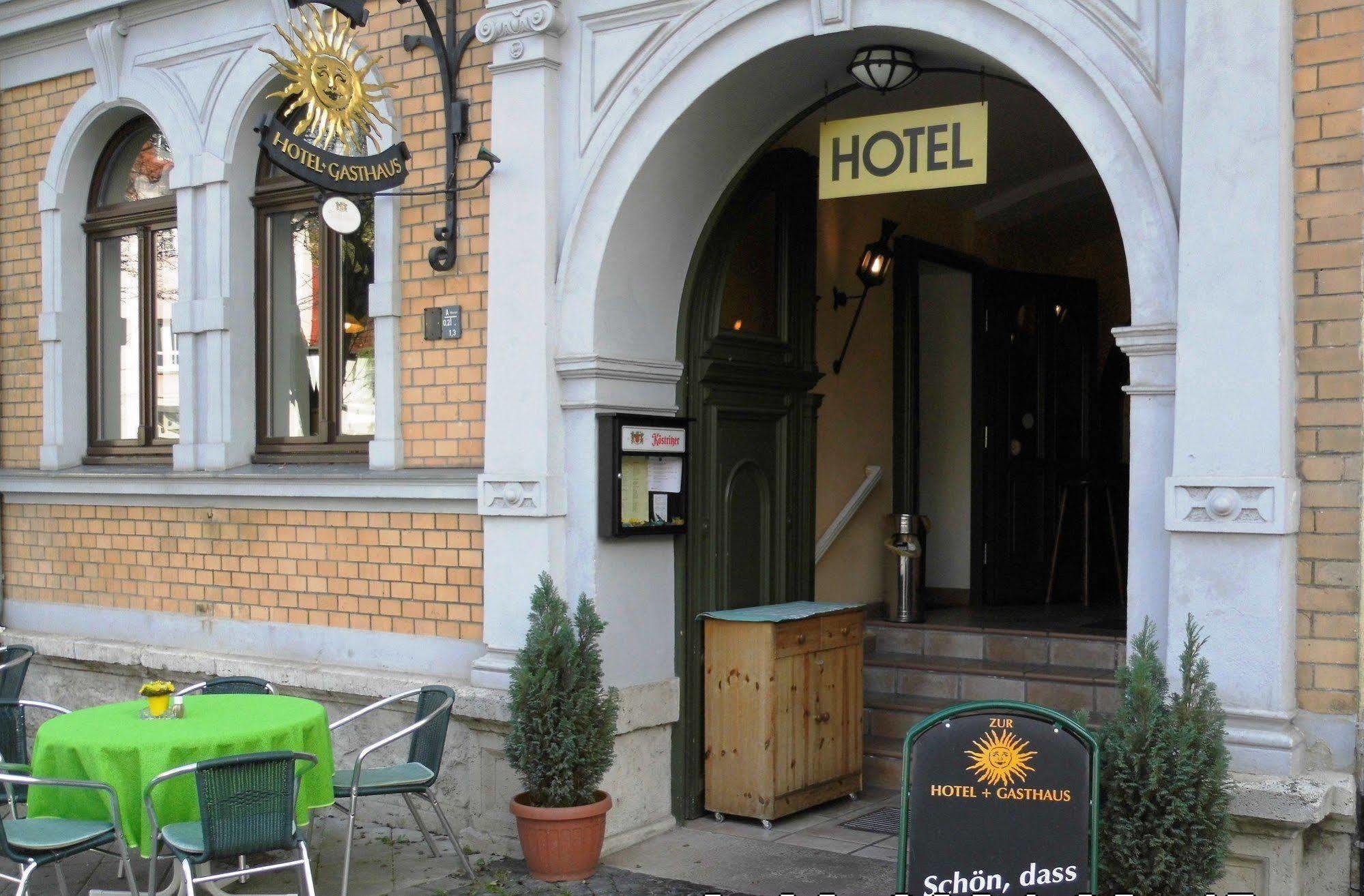 Hotel Zur Sonne ワイマール エクステリア 写真